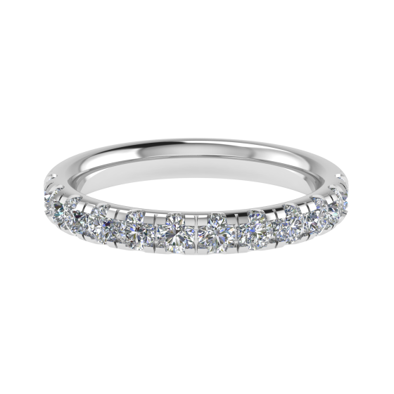 0.80ct Round Diamond Set Eternity Ring