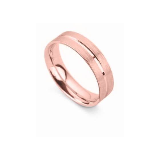 6mm Flat Court Shape Groove Band