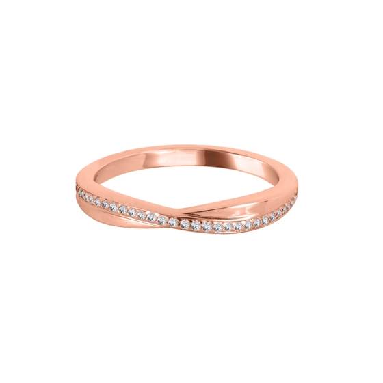 0.15ct Round Diamond Shaped Wedding Ring