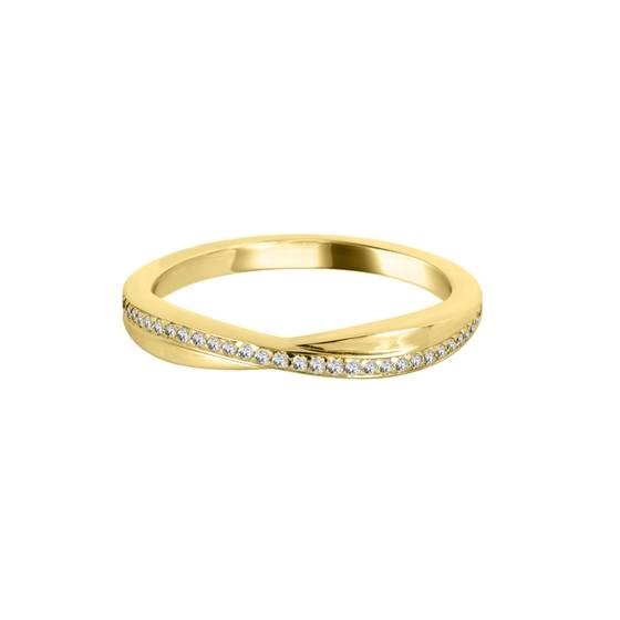 0.15ct Round Diamond Shaped Wedding Ring