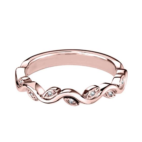 2mm Designer Diamond Wedding Ring