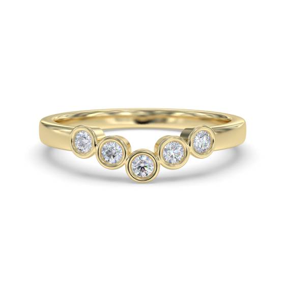 2.5mm Designer Diamond Wedding Ring