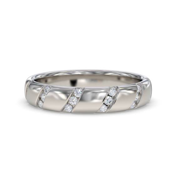 4mm Designer Diamond Wedding Ring
