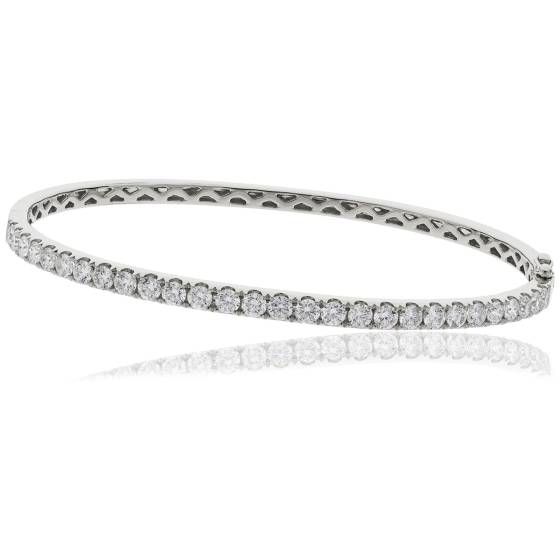 HBRDB056 Round cut Diamond Bangle