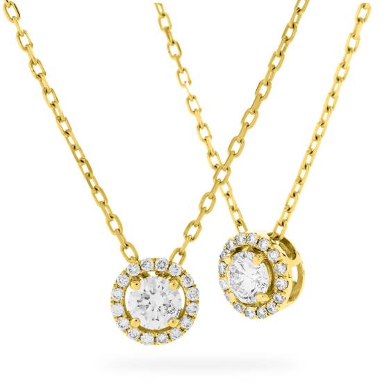 HPR155 Round cut Designer Diamond Pendant