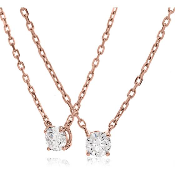 HPR2474 Round Solitaire Pendant