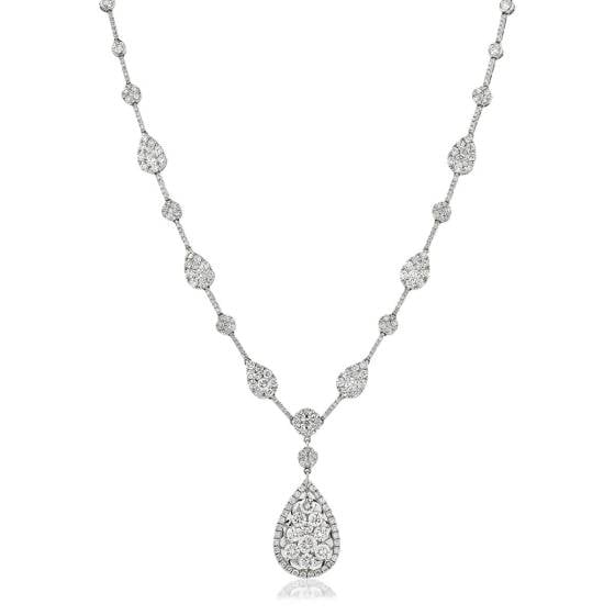 HPR2543 Cluster Necklace