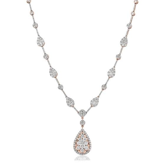 HPR2543 Cluster Necklace