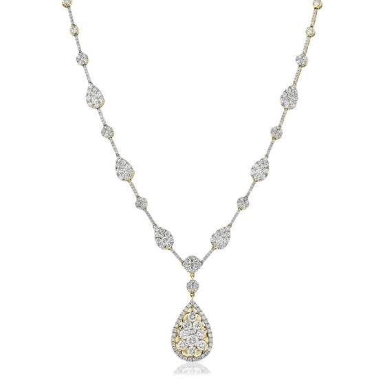 HPR2543 Cluster Necklace