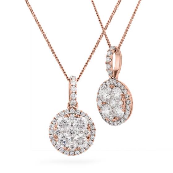 HPRCL2495 Round Cluster Pendant