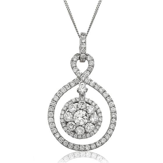 HPRCL2497 Round Cluster Pendant