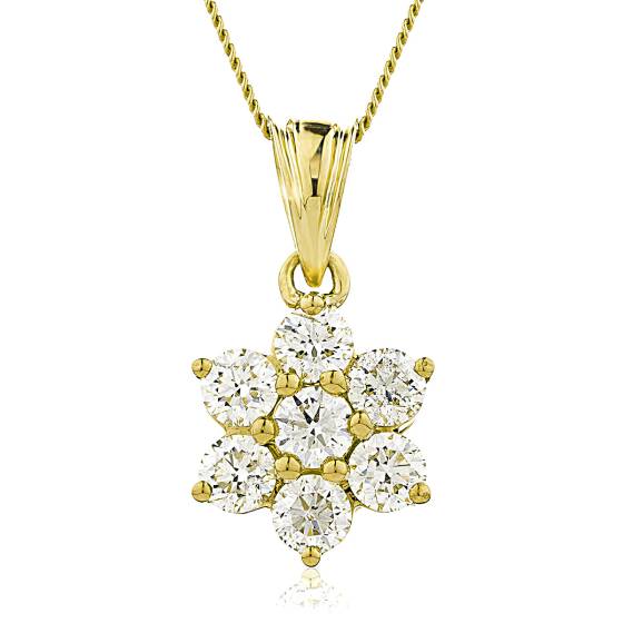 HPRDR139 Round cut Designer Diamond Pendant