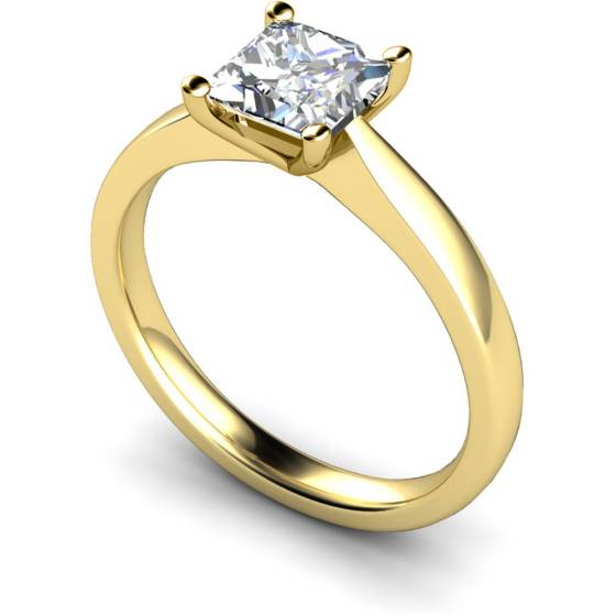 HRP364 Princess Solitaire Diamond Ring