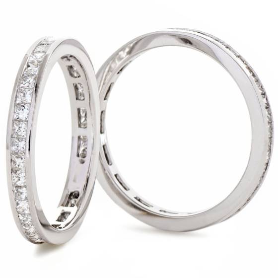 HRPFE2419 Princess Cut Full Eternity Ring