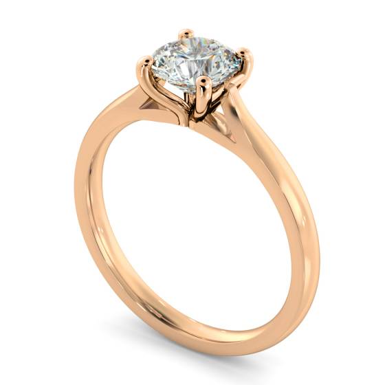 HRR327 Round Solitaire Diamond Ring