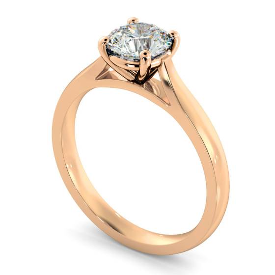 HRR403 Round Solitaire Diamond Ring