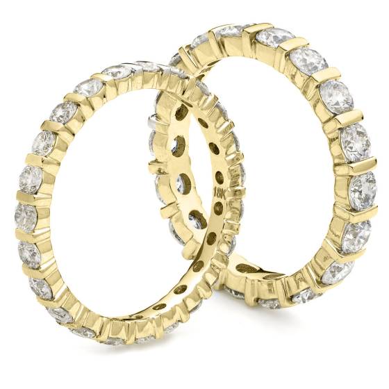 HRRFE2417 Round Cut Full Eternity Ring