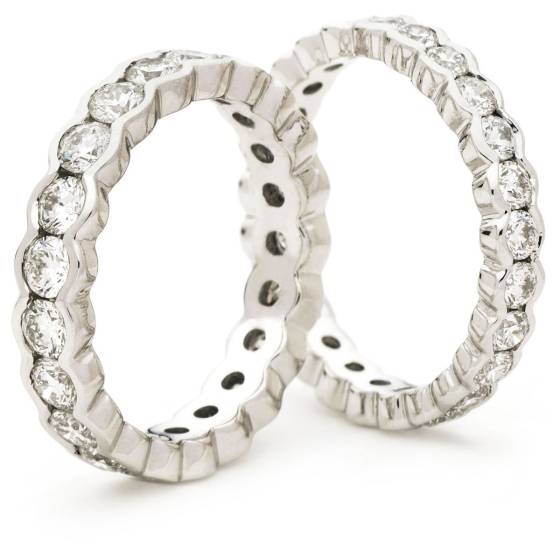 HRRFE2418 Round Cut Full Eternity Ring