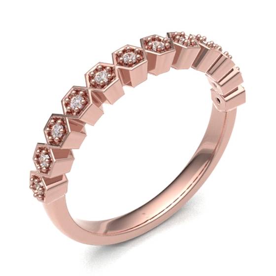 HRRHE2025 Half Eternity Ring