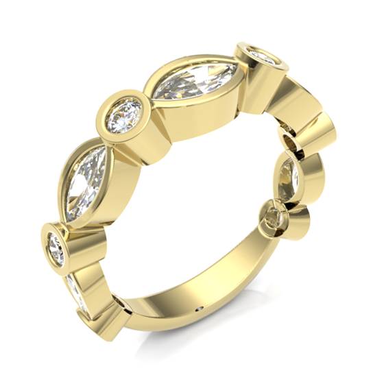 HRRHE2033 Half Eternity Ring