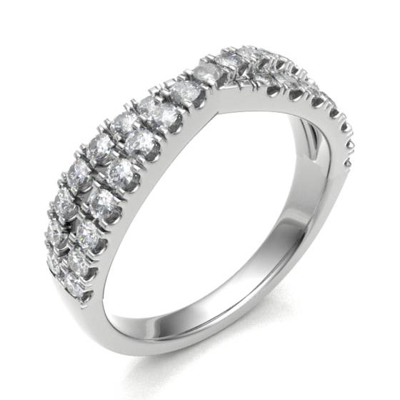 HRRHE2074 Half Eternity Ring