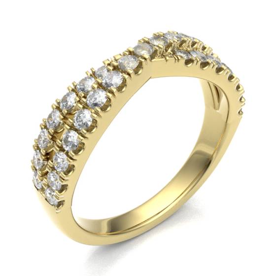 HRRHE2074 Half Eternity Ring