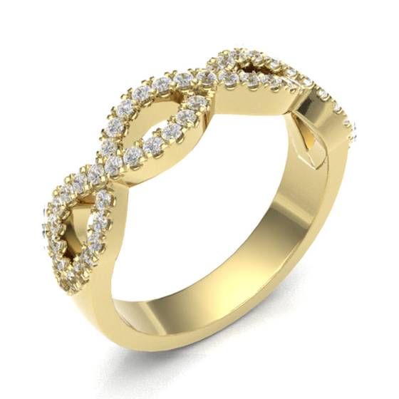 HRRHE2075 Half Eternity Ring