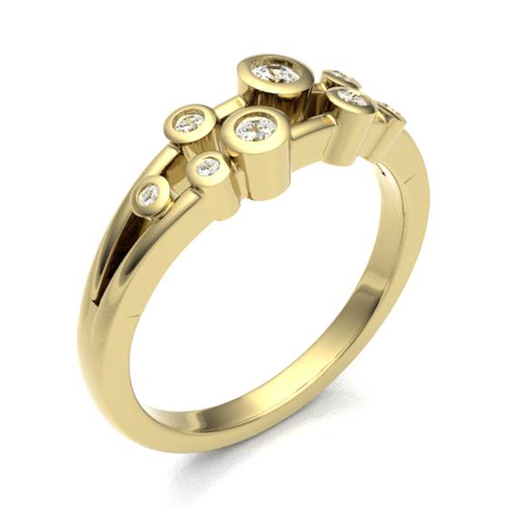 HRRHE2086 Half Eternity Ring