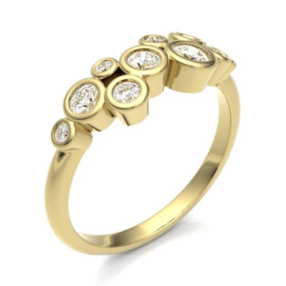 HRRHE2087 Half Eternity Ring