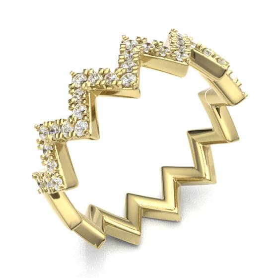 HRRHE2090 Half Eternity Ring