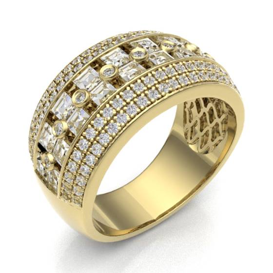 HRRHE2100 Half Eternity Ring