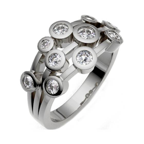 HRRHE2106 Half Eternity Ring