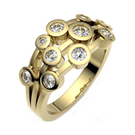 HRRHE2106 Half Eternity Ring