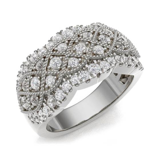 HRRHE2111 Half Eternity Ring