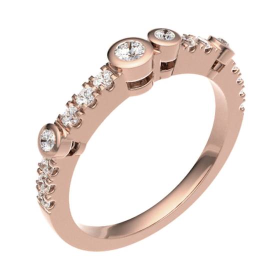 HRRHE2112 Half Eternity Ring