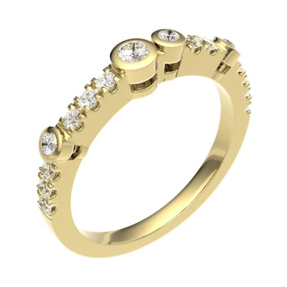 HRRHE2112 Half Eternity Ring