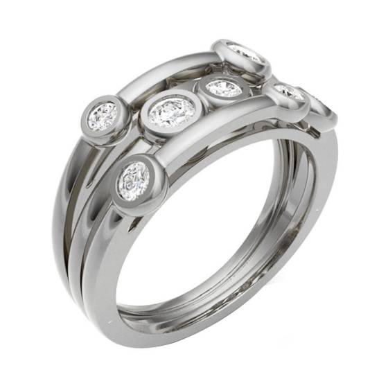 HRRHE2116 Half Eternity Ring
