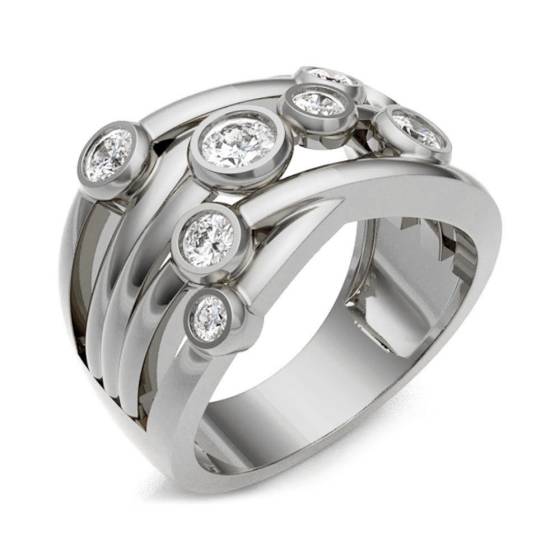 HRRHE2119 Half Eternity Ring