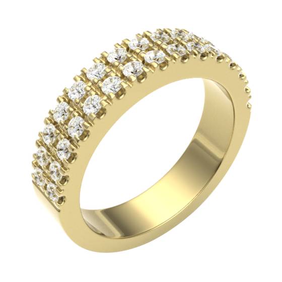 HRRHE2121 Half Eternity Ring