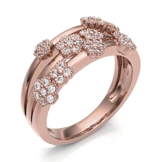 HRRHE2125 Half Eternity Ring