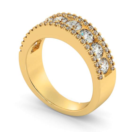 HRRHE963 Round 9 Stone Diamond Eternity Ring