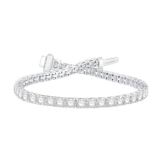 Round Diamond Lab Grown Bracelet
