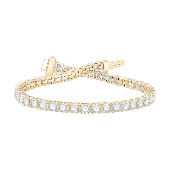 Round Diamond Lab Grown Bracelet
