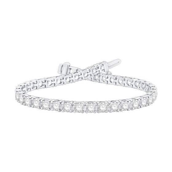 Round Diamond Lab Grown Bracelet