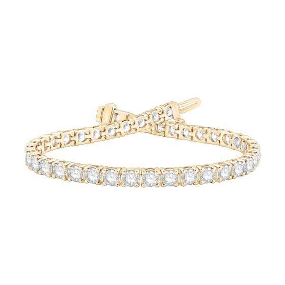 Round Diamond Lab Grown Bracelet