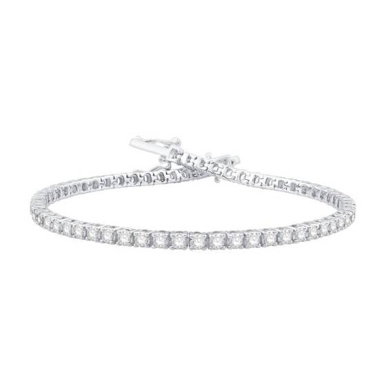 Round Diamond Lab Grown Bracelet