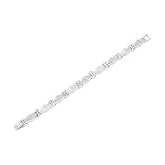 Mens Diamond Cuban Bracelet