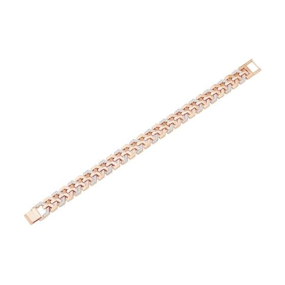 Mens Diamond Cuban Bracelet