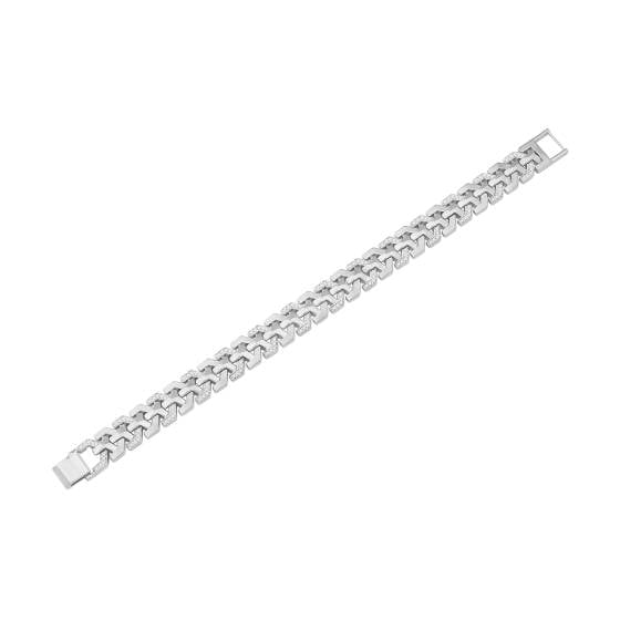 Mens Diamond Cuban Bracelet