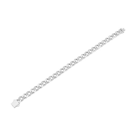 Mens Diamond Cuban Bracelet